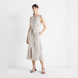 Club Monaco Light Gray Midi Dress